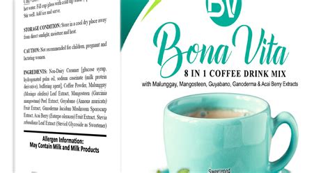 Bona Vita Worldwide Bona Vita 8 In 1 Coffee