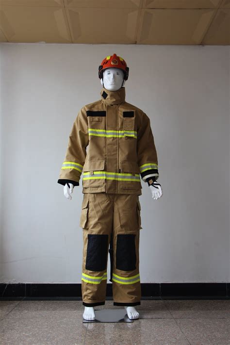 Customized Wholesale Manufacture En Yellow Nomex Fireman Fire