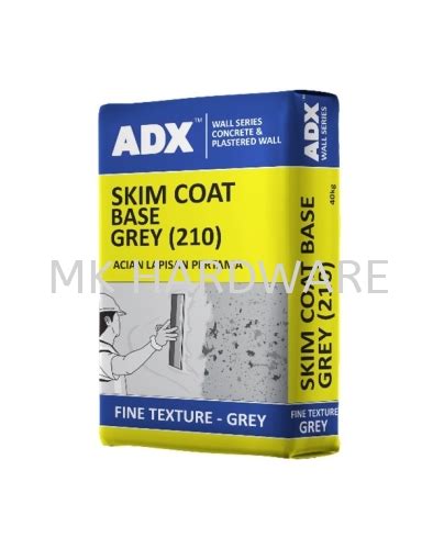 Skim Coat Base Grey 210 Chemical Product Adx Selangor Malaysia Kuala