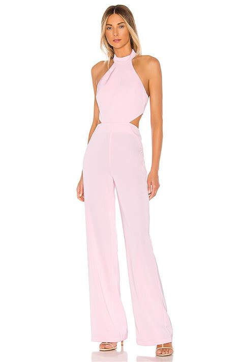 Nbd X Naven Olivia Jumpsuit In Lt Lotus Pink Revolve