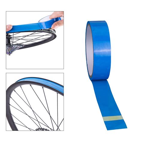 Folding MTB Bike Tape Strips 10m Bicycle Tubeless Rim Tapes Blue Many