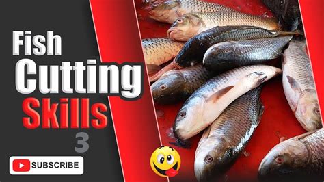 Fish Cutting Skills 03 - YouTube