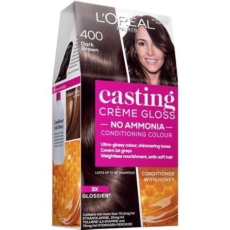 L Oreal Paris Casting Creme Gloss Semi Permanent Hair Colour 400