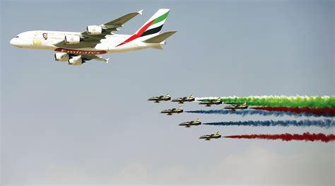 Air Show Kicks Off In Dubai Without Qatar Airways World Dawncom