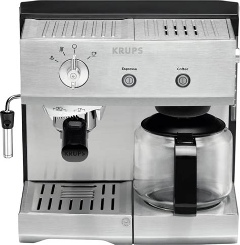 Combiné Expresso KRUPS XP224010 inox Pas Cher UBALDI