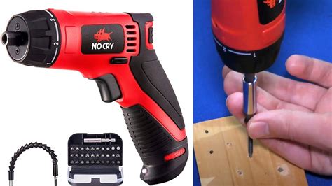 Nocry Cordless Screwdriver Highest Torque Ever Project Farm Approved