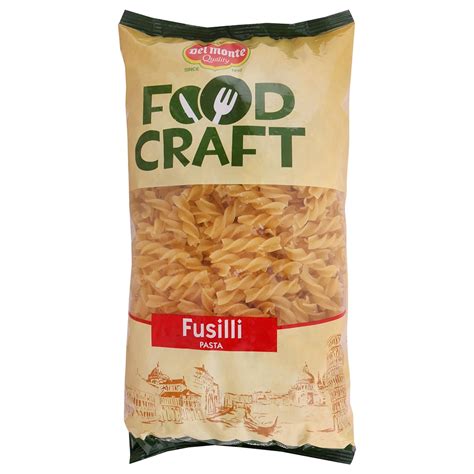 Del Monte Food Craft Fusilli Pasta Kg