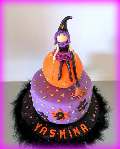 Witch Cake Decorated Cake By Sugarandspice By Na Cakesdecor