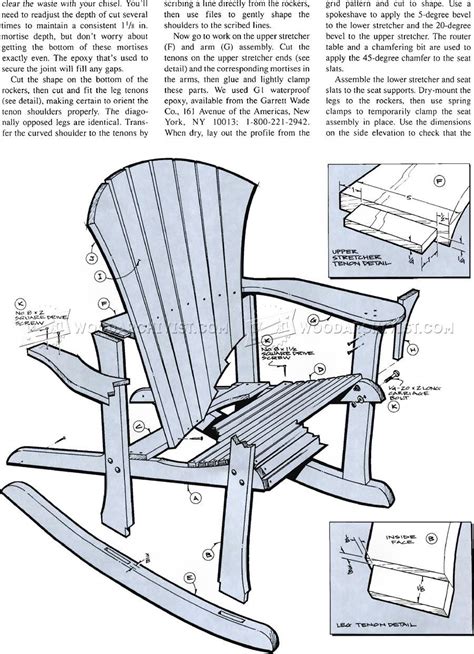 Best Of Plan Fauteuil Adirondack Salon Jardin