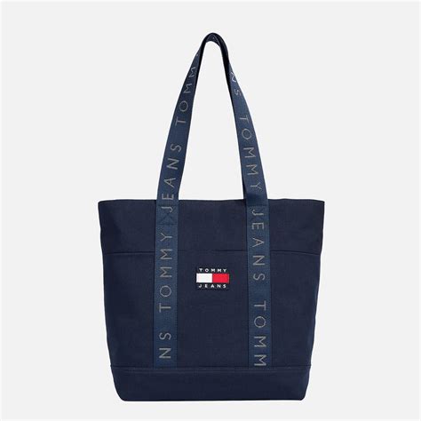 Tommy Hilfiger Heritage Canvas Tote Bag In Blue Lyst Uk