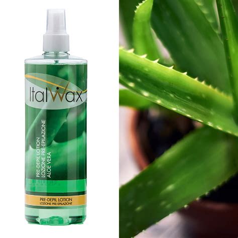 Lotiune Inainte De Epilare Italwax Aloe Vera 500ml Verde EMAG Ro