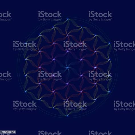 Flower Of Life Vector Icon Stock Illustration Download Image Now