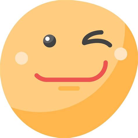 emoji smiley face  eyes closed  vector art  vecteezy