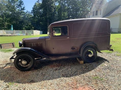 1932 Ford Panel Delivery Red RWD Manual For Sale