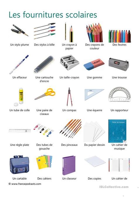 Les Fournitures Scolaires Fourniture Scolaire Cahier De Vacances