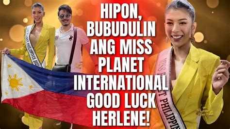 Herlene Hipon Budol Left For Miss Planet International 2022 Pageant