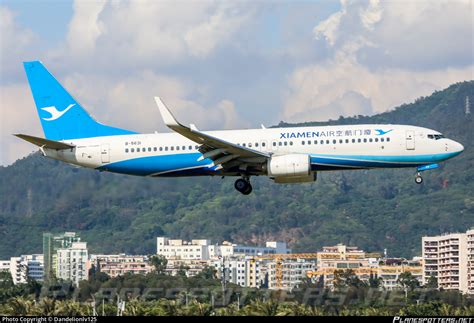 B 5631 Xiamen Airlines Boeing 737 85C WL Photo By Dandelionlv125 ID