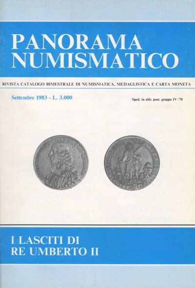 Grandi novità per Panorama Numismatico PANORAMA NUMISMATICO