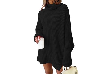 Everyone's raving about this comfy sweater dress on Amazon—and it’s ...
