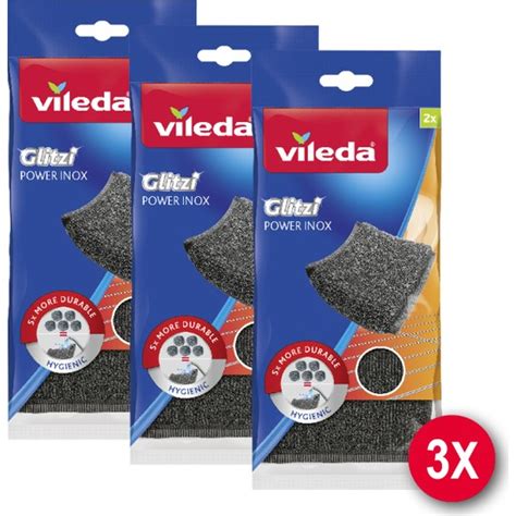 Vileda Li Glitzi Power Inox L Paket Fiyat