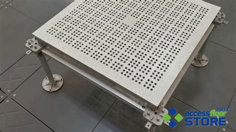 Aluminum Perforated Raised Floor System Huiya Aluminum Grate Access