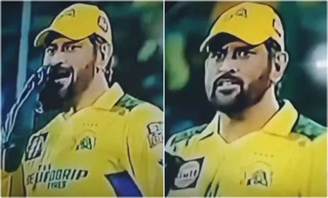 Ipl Watch Unseen Footage Of Ms Dhoni Yelling At Teammate And