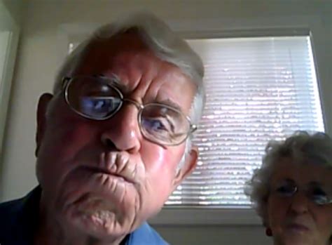 Grandpa And Grandma Attempt To Set Up A Webcam Video