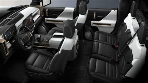 GMC HUMMER EV INTERIOR | ELETRIC SUV AND TRUCK