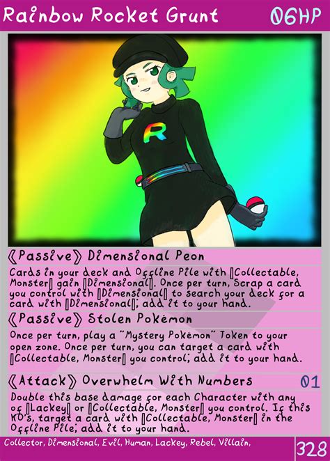 328 Rainbow Rocket Grunt Theyukiverse Wiki Fandom