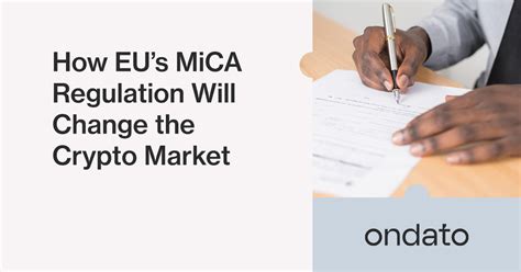 EUs MiCA Regulation In 2023 Ondato