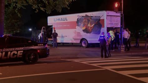 U Haul Driver Crashes Into Security Barrier Near White House