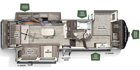 Flagstaff 5th Wheel Floor Plans