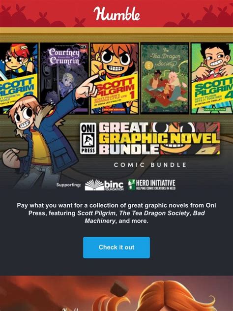 Humble Bundle Get Scott Pilgrim Comics Elevate In Blender With Game