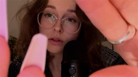 ASMR Sensitive Trigger Words Face Touching Word Tracing Mouth Sounds