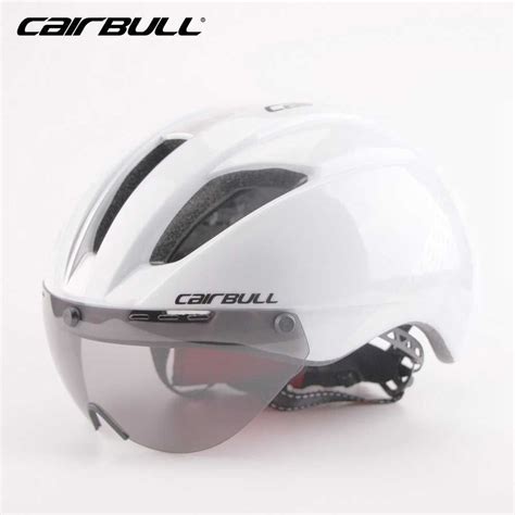 Cairbull Tt Helmet Time Trial Cycling Goggles Race Road Bike With Lens