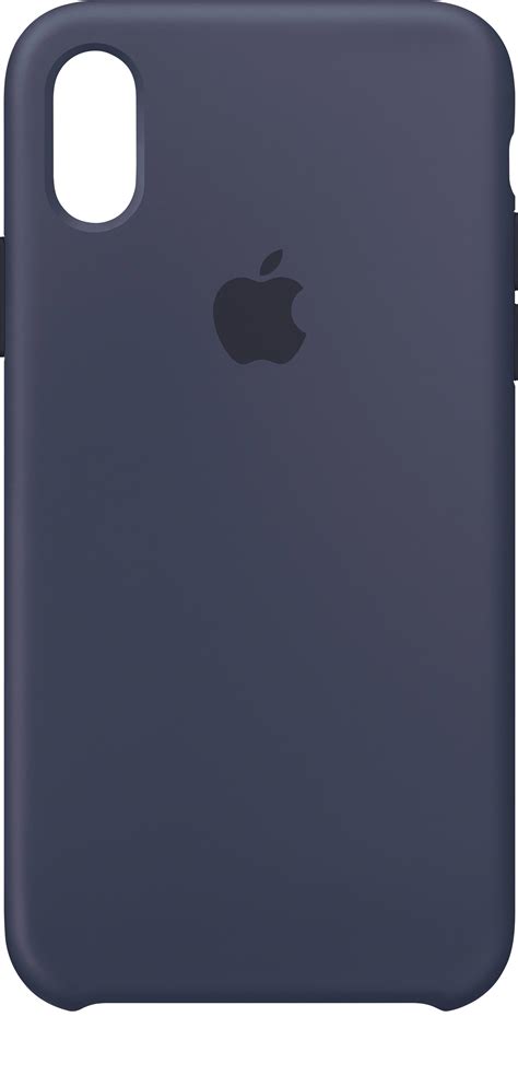 Customer Reviews: Apple iPhone® X Silicone Case Midnight Blue 010KF0703 ...