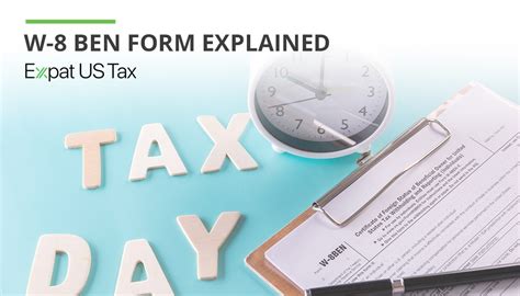 W 8 BEN Form Guidelines Expat US Tax