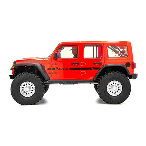 Axial Racing Scx Iii Jeep Jl Wrangler With Portals Rtr Orange