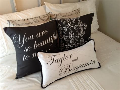 Personalized Wedding Pillows