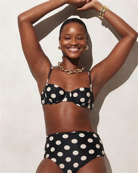 J Crew Balconette Underwire Bikini Top In Black Lyst