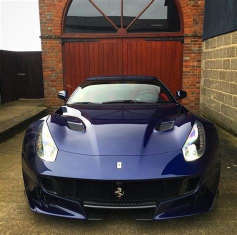 Ferrari F Tdf Painted In Le Mans Blue Photo Taken By Harveystanley