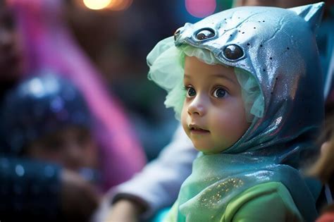 Premium Ai Image Baby Alien Girl Attending A Space Themed Birthday