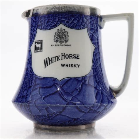 White Horse Water Jug Shelly Potteries Whisky Auctioneer