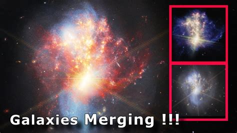 Nasa James Webb And Hubble Captured A Pair Of Galaxies Merging Ic 1623 In Spacenew Images Youtube