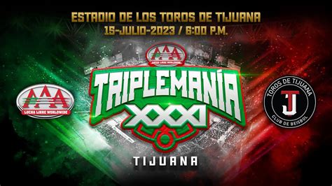 Cartel De Tripleman A Xxxi Tijuana Lucha Libre Aaa Worldwide Youtube