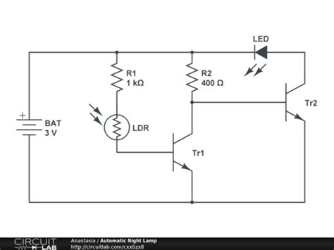 automatic night light circuit diagram image - Circuit Diagram