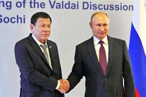 Putin Accepts Dutertes Invitation To Visit PH Stronger Ties With