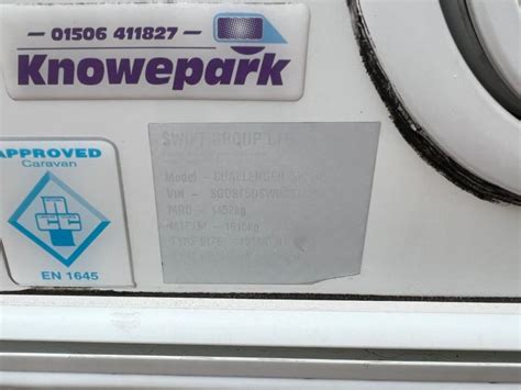 Swift Challenger 530 Spares Or Repair Caravans For Sale Knowepark