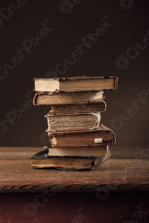 Pile Of Ancient Books Stock Photo Crushpixel