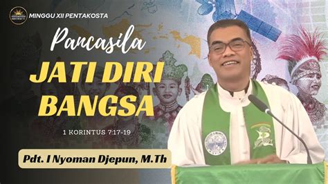 Khotbah Minggu Agustus Korintus Pdt I Nyoman